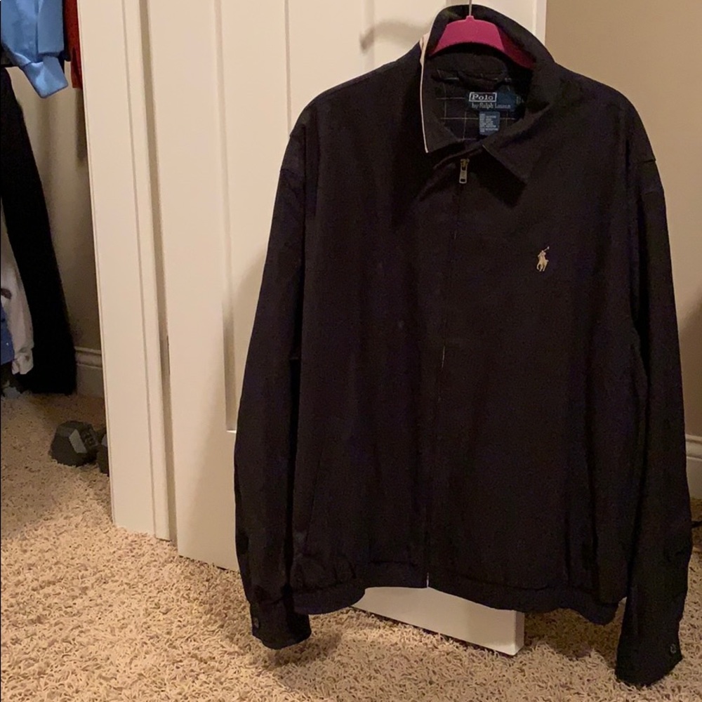 Black zip up